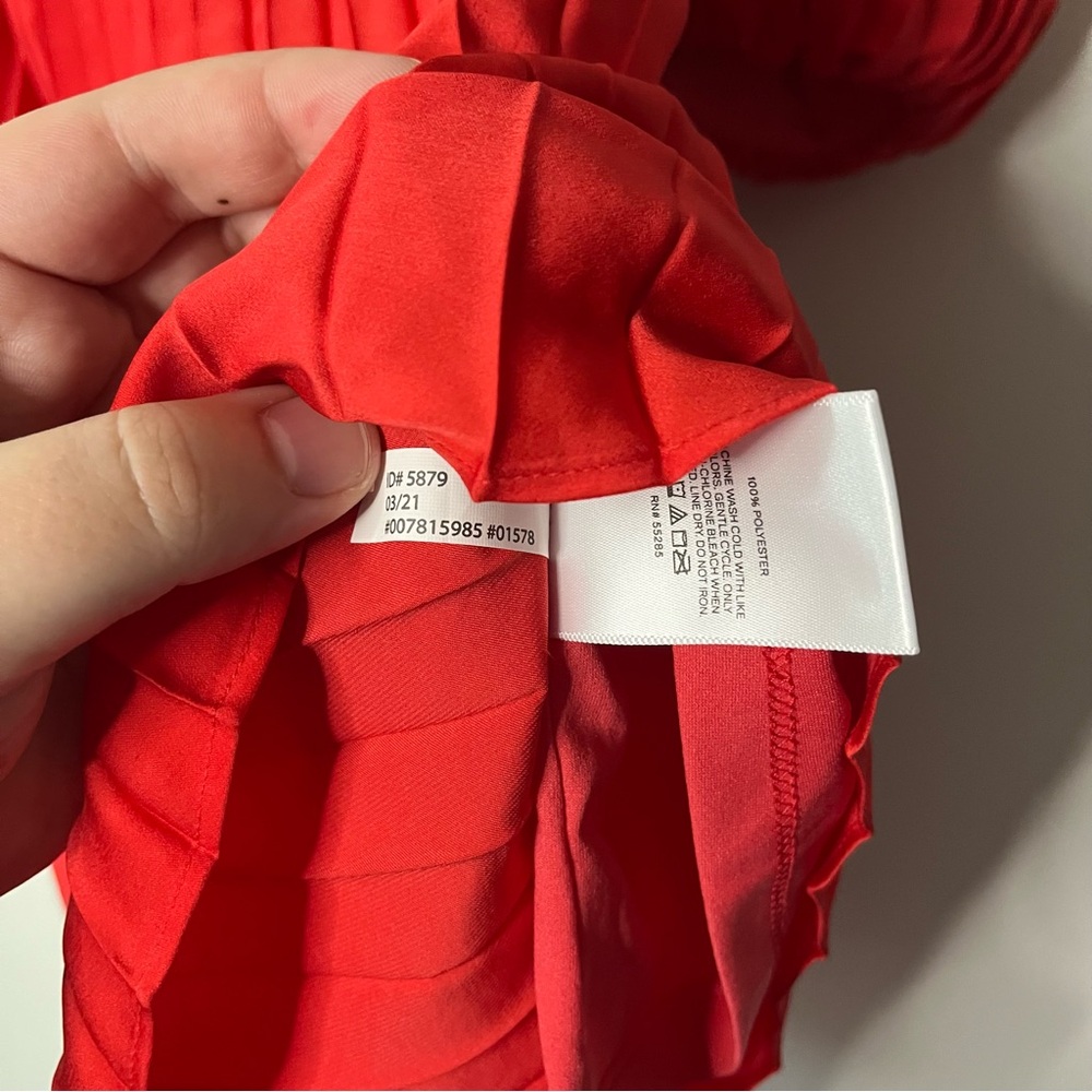 Express Red Mini Dress - Picture 5 of 6